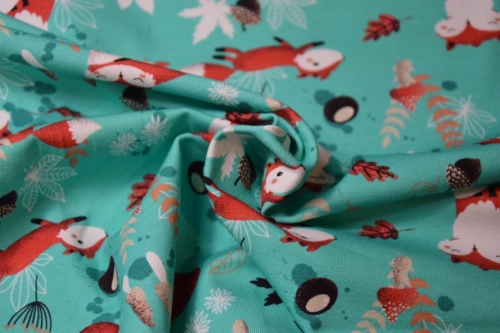 Jersey "My little Foxy" | Dunkelmint